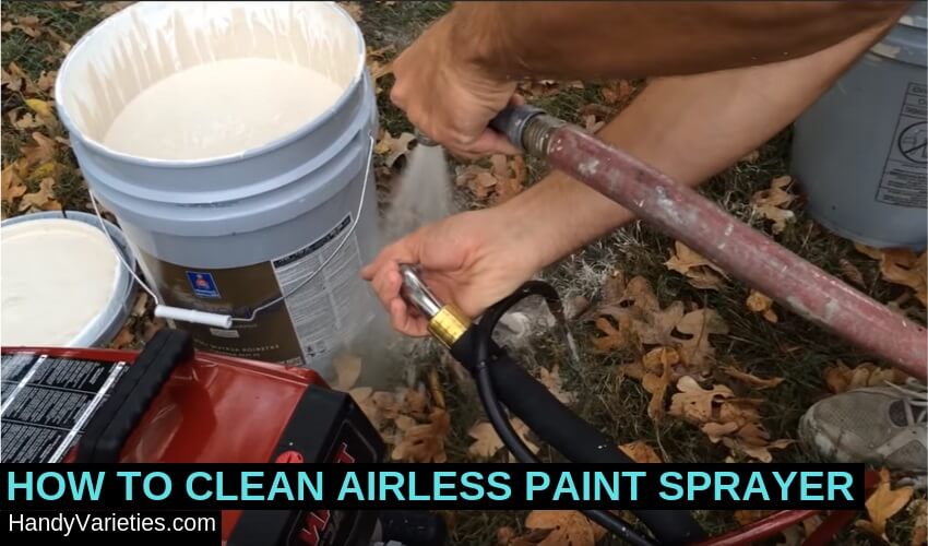 How to Clean Airless Paint Sprayer