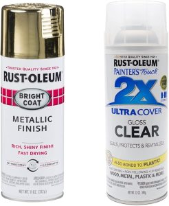 Rust-Oleum 7710830 Stops Rust Bright Coat Metallic Spray Paint